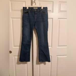 Stylish Indigo Women's Flare Jeans